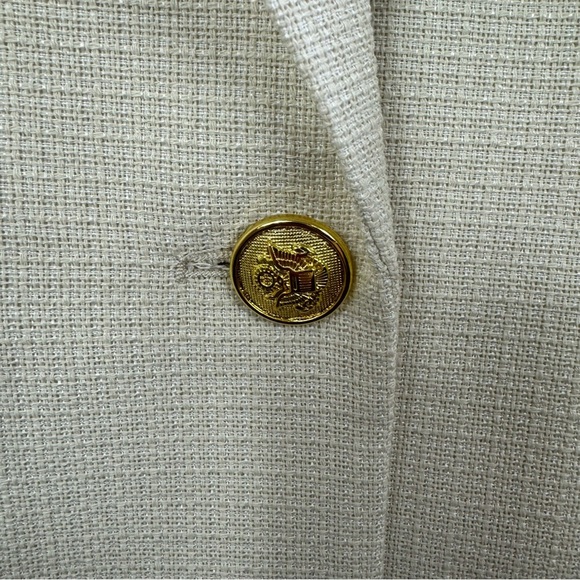 Dolce Cabo Cream career size XL business popover Blazer jacket - Picture 5 of 11